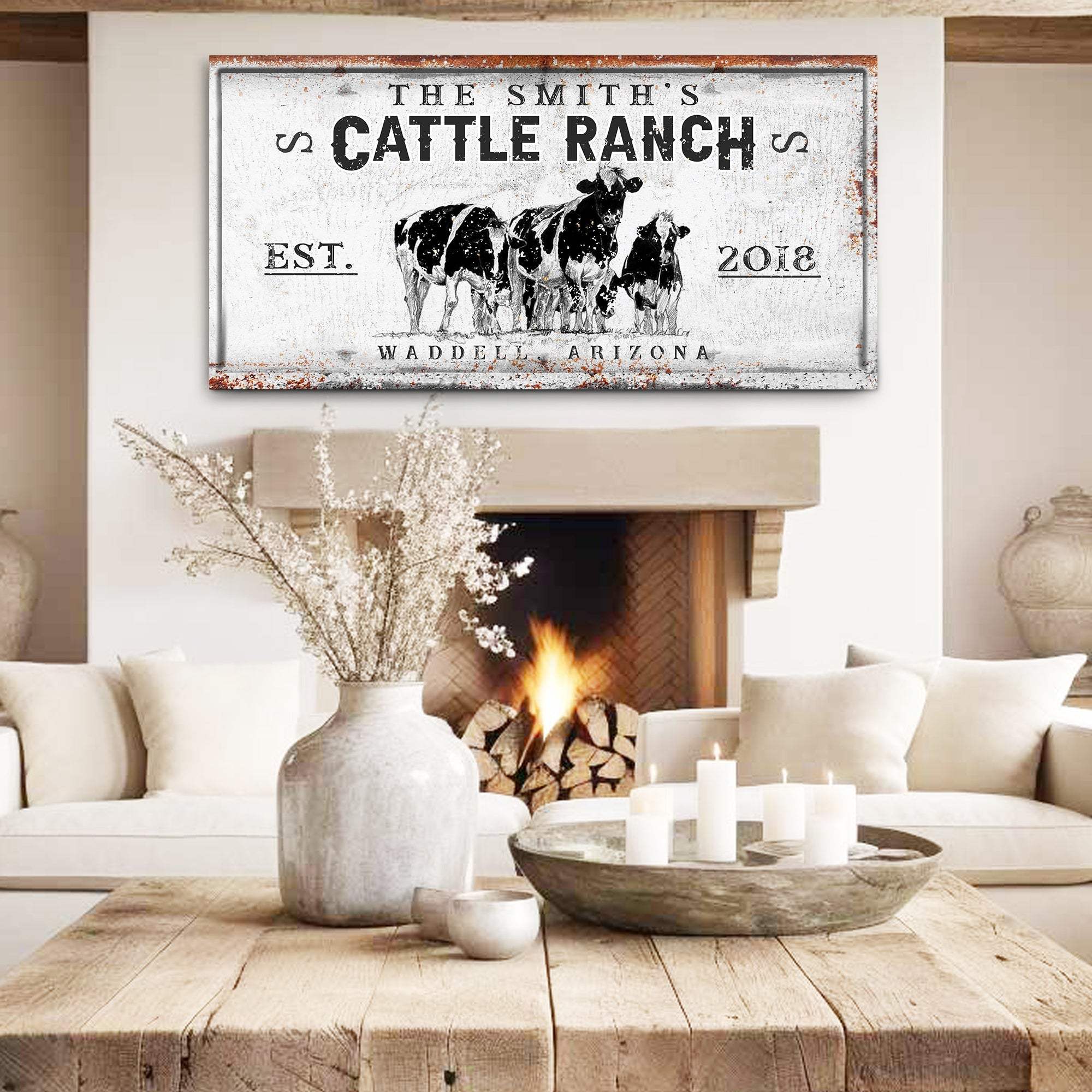 Branded Cattle Ranch Sign V - Tailored Canvases - Flyclothing LLC