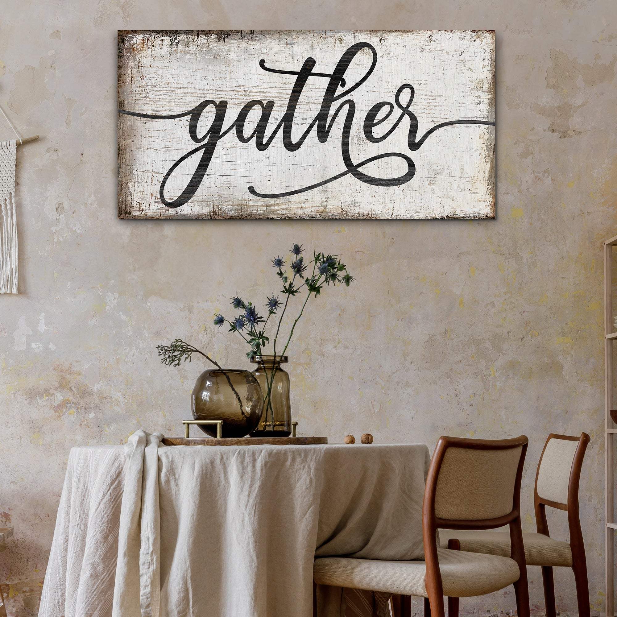 Gather Sign XI - Tailored Canvases - Flyclothing LLC