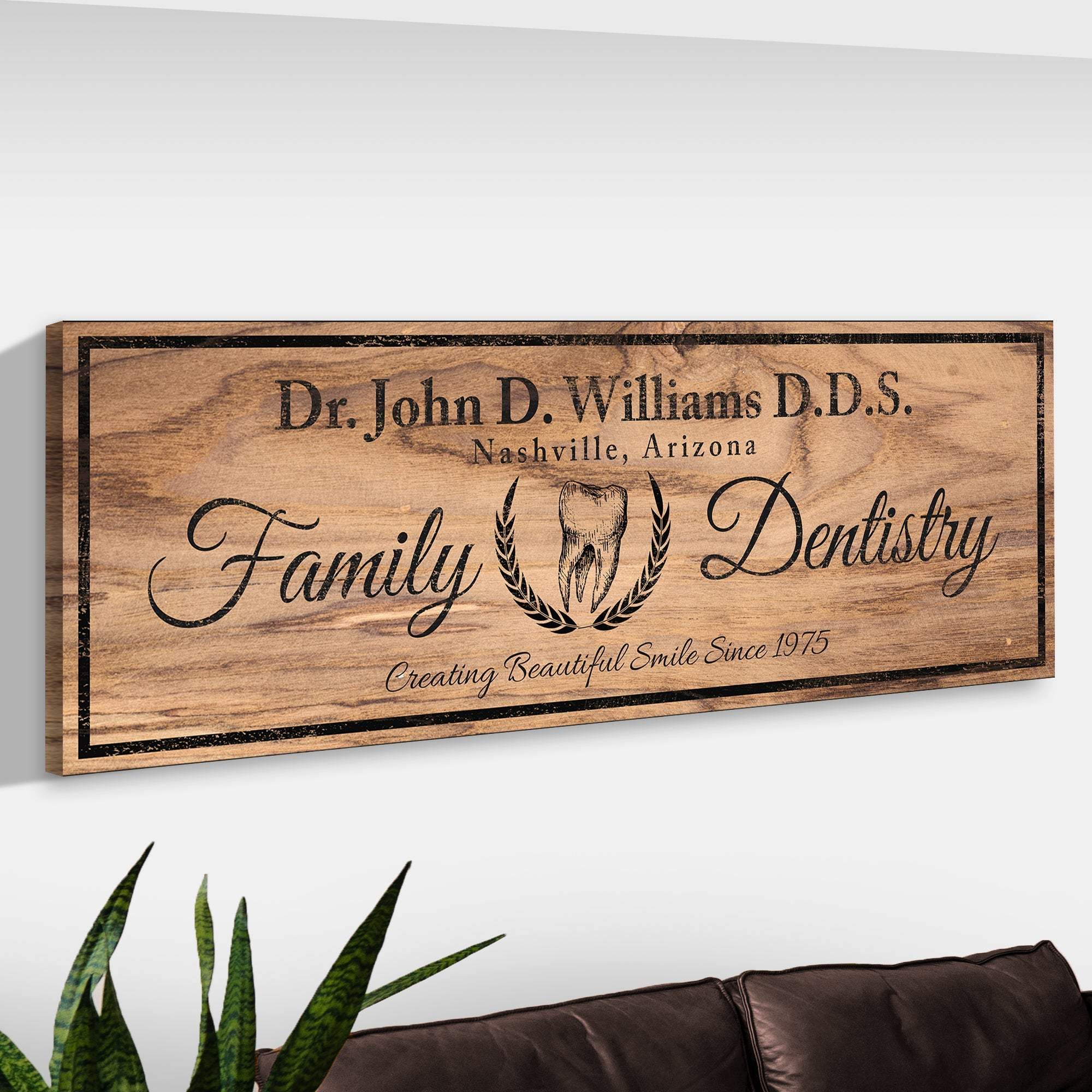 Dentist Sign VIII - Tailored Canvases - Flyclothing LLC