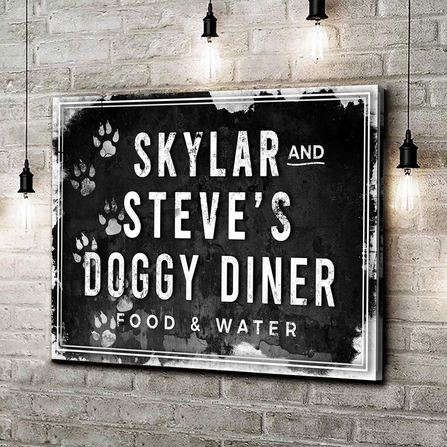 Doggy Diner Sign - Tailored Canvases - Flyclothing LLC