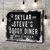 Doggy Diner Sign - Tailored Canvases - Flyclothing LLC