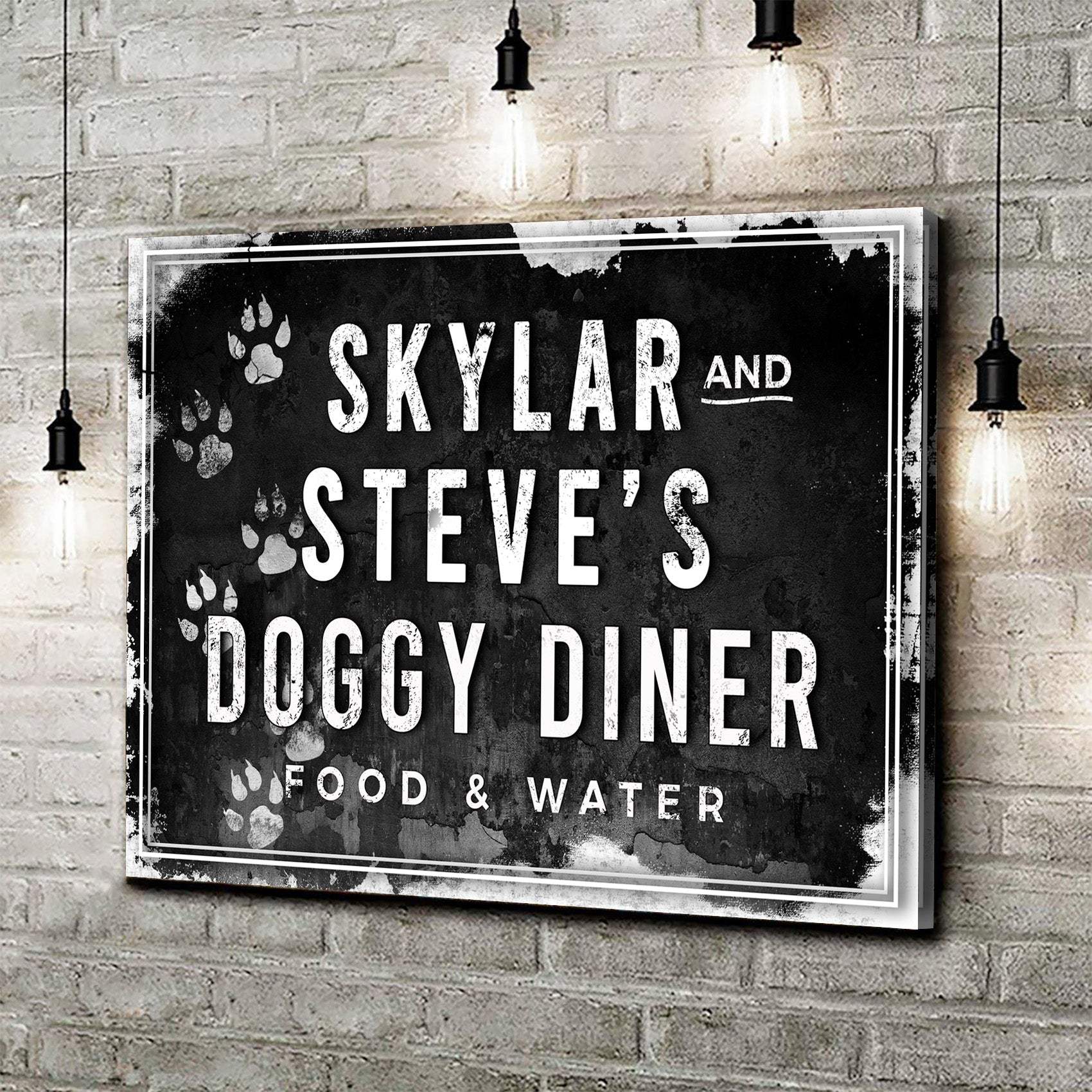 Doggy Diner Sign - Tailored Canvases - Flyclothing LLC