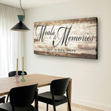 Meals and Memories are Made Here Kitchen Sign II - Tailored Canvases - Flyclothing LLC