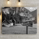 Farmhouse Name Sign - Tailored Canvases - Flyclothing LLC