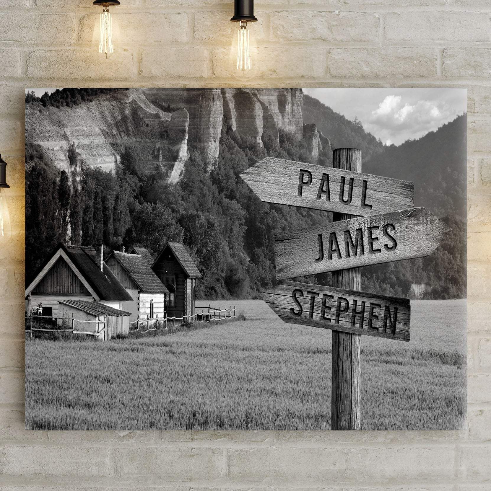 Farmhouse Name Sign - Tailored Canvases - Flyclothing LLC