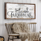 Rustic Vintage Farmhouse Sign II - Tailored Canvases - Flyclothing LLC