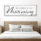 Joy Comes In The Morning Faith Sign IV - Tailored Canvases - Flyclothing LLC