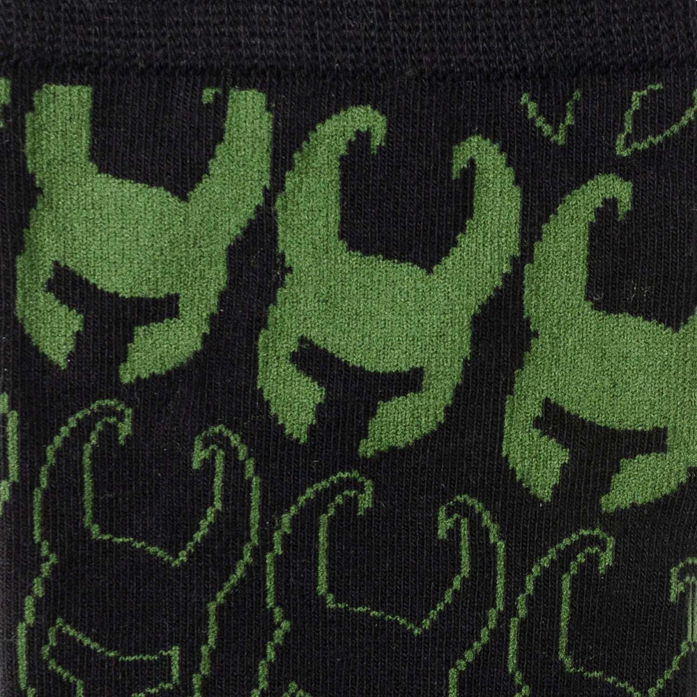 Marvel Avengers Loki Pattern Green and Black Gift Set - Cufflinks.com - Flyclothing LLC