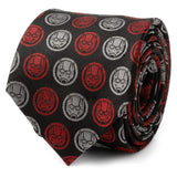 Marvel Ant-Man Red and Gray Charcoal Tie - Cufflinks.com - Flyclothing LLC