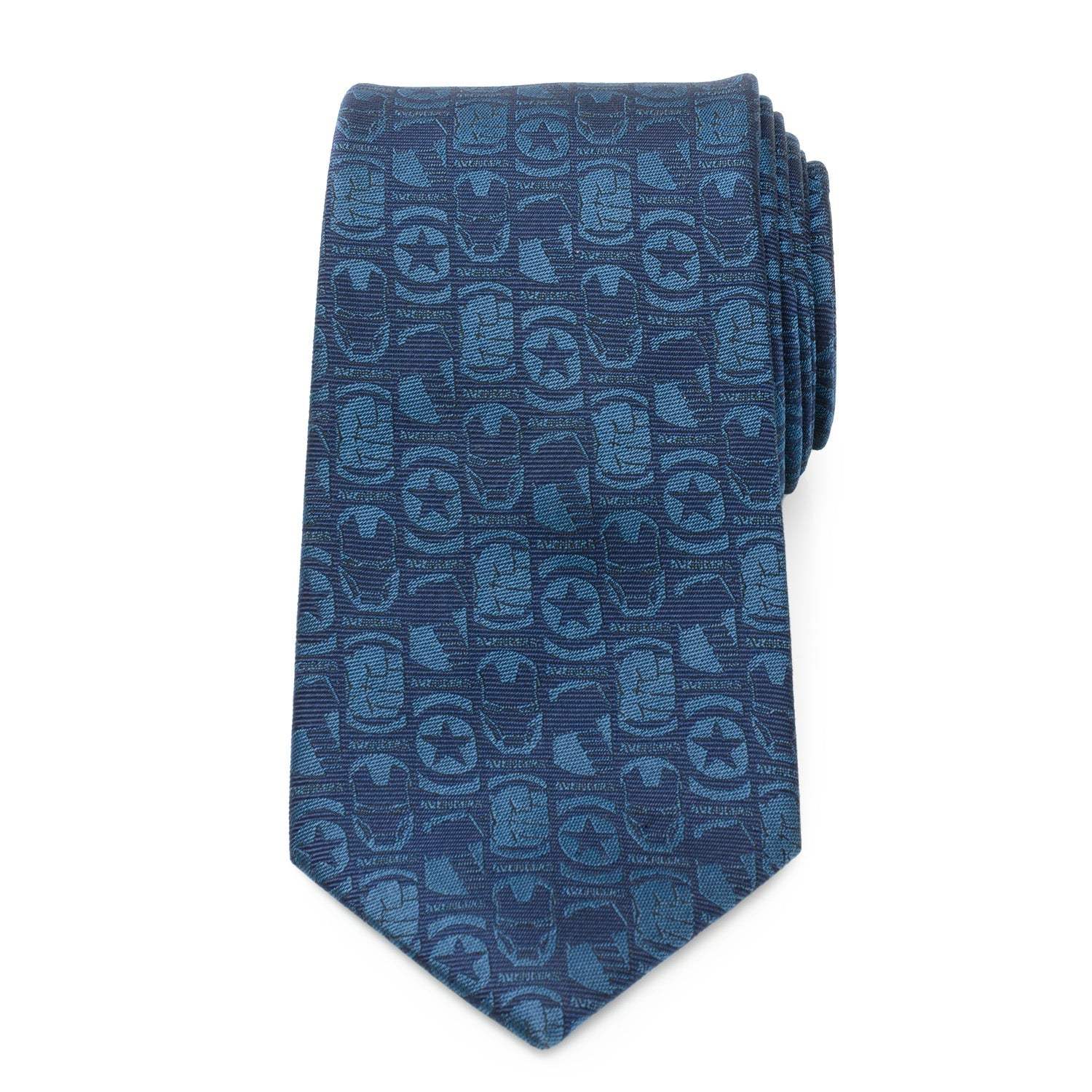 Marvel Avengers Men's Blue Tie - Cufflinks.com - Flyclothing LLC