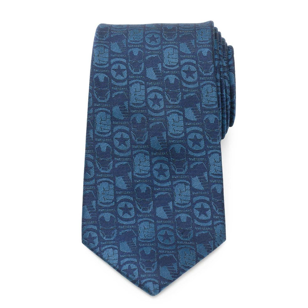 Marvel Avengers Men's Blue Tie - Cufflinks.com - Flyclothing LLC