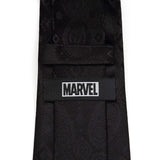 Marvel Avengers Paisley Icons Print Black Tie - Cufflinks.com - Flyclothing LLC