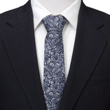 Marvel Avengers Paisley Icons Navy Men's Tie - Cufflinks.com - Flyclothing LLC
