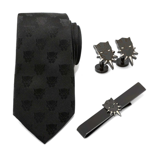 Marvel Black Panther 3 Piece Necktie Gift Set - Cufflinks.com - Flyclothing LLC