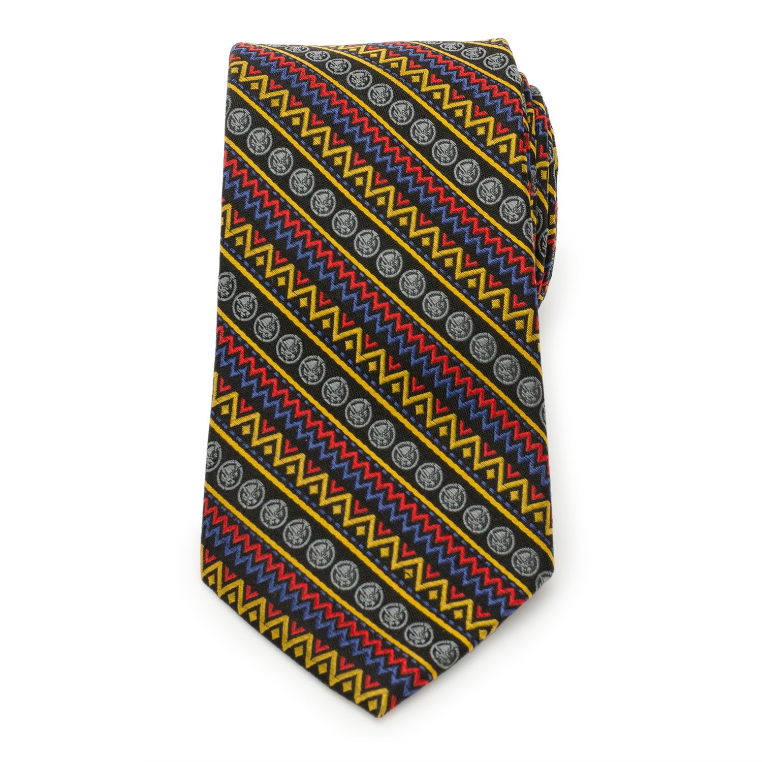 Marvel Black Panther Tribal Stripe Men's Tie - Cufflinks.com - Flyclothing LLC