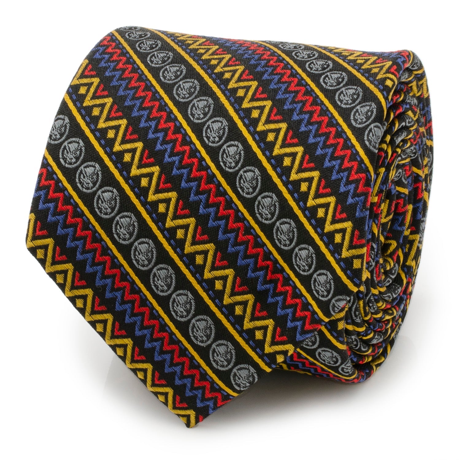 Marvel Black Panther Tribal Stripe Men's Tie - Cufflinks.com - Flyclothing LLC