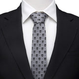 Marvel Black Panther Gray Dot Tie - Cufflinks.com - Flyclothing LLC