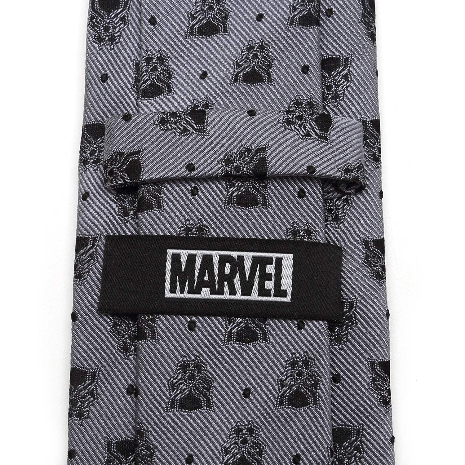 Marvel Black Panther Gray Dot Tie - Cufflinks.com - Flyclothing LLC