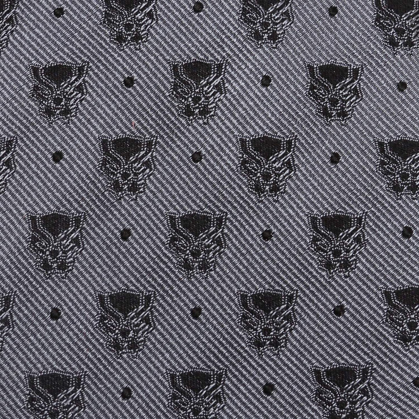 Marvel Black Panther Gray Dot Tie - Cufflinks.com - Flyclothing LLC