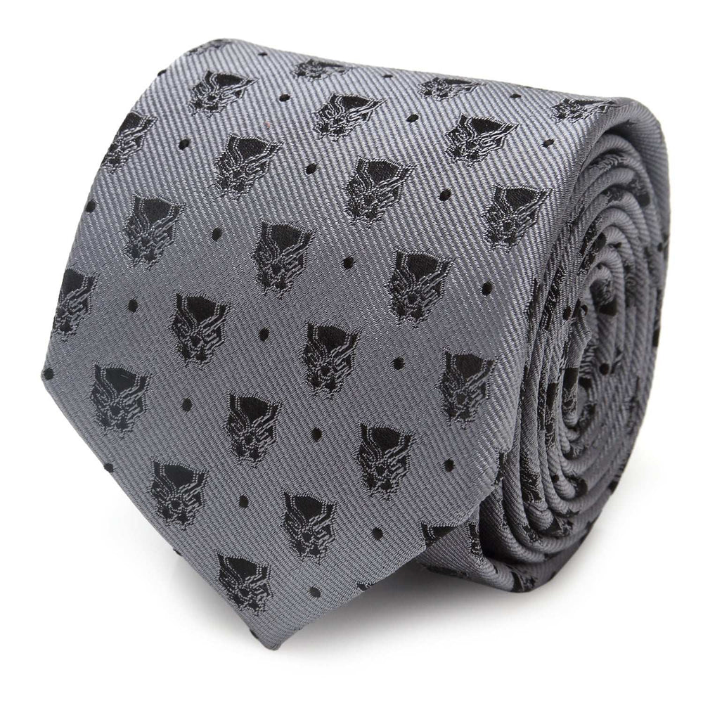 Marvel Black Panther Gray Dot Tie - Cufflinks.com - Flyclothing LLC