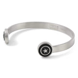 Marvel Captain America Stainless Steel Cuff Bracelet - Cufflinks.com - Flyclothing LLC