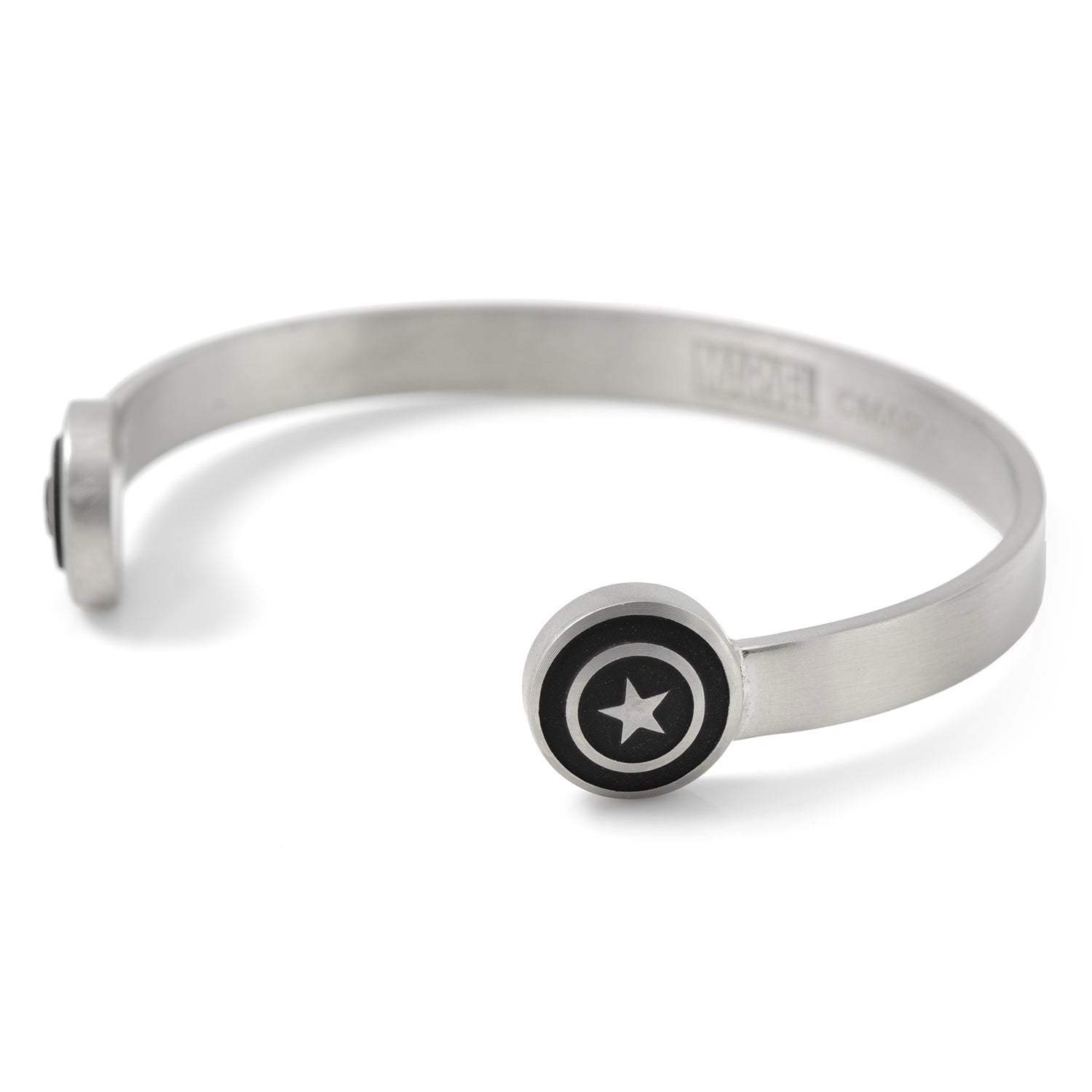Marvel Captain America Stainless Steel Cuff Bracelet - Cufflinks.com - Flyclothing LLC