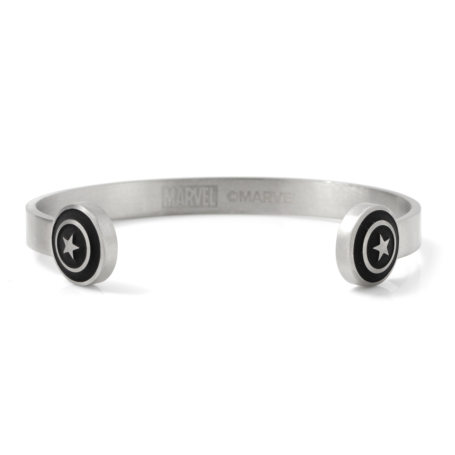 Marvel Captain America Stainless Steel Cuff Bracelet - Cufflinks.com - Flyclothing LLC