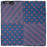 Marvel Captain America Shield Navy Pocket Square - Cufflinks.com - Flyclothing LLC