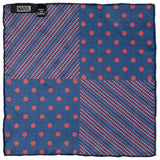 Marvel Captain America Shield Navy Pocket Square - Cufflinks.com - Flyclothing LLC