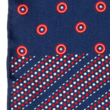 Marvel Captain America Shield Navy Pocket Square - Cufflinks.com - Flyclothing LLC