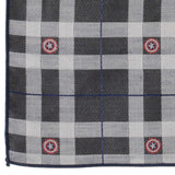 Marvel Captain America Gray Plaid Pocket Square - Cufflinks.com - Flyclothing LLC