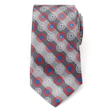 Marvel Captain America Gray Stripe Men's Tie - Cufflinks.com - Flyclothing LLC