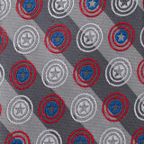 Marvel Captain America Gray Stripe Men's Tie - Cufflinks.com - Flyclothing LLC