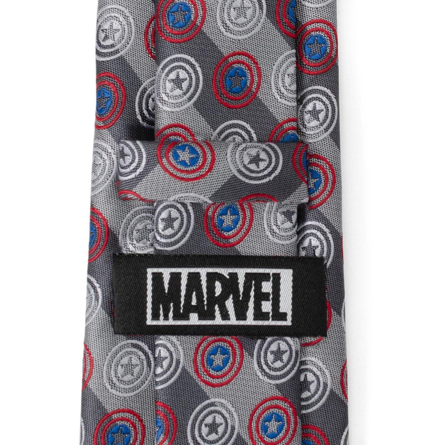 Marvel Captain America Gray Stripe Men's Tie - Cufflinks.com - Flyclothing LLC