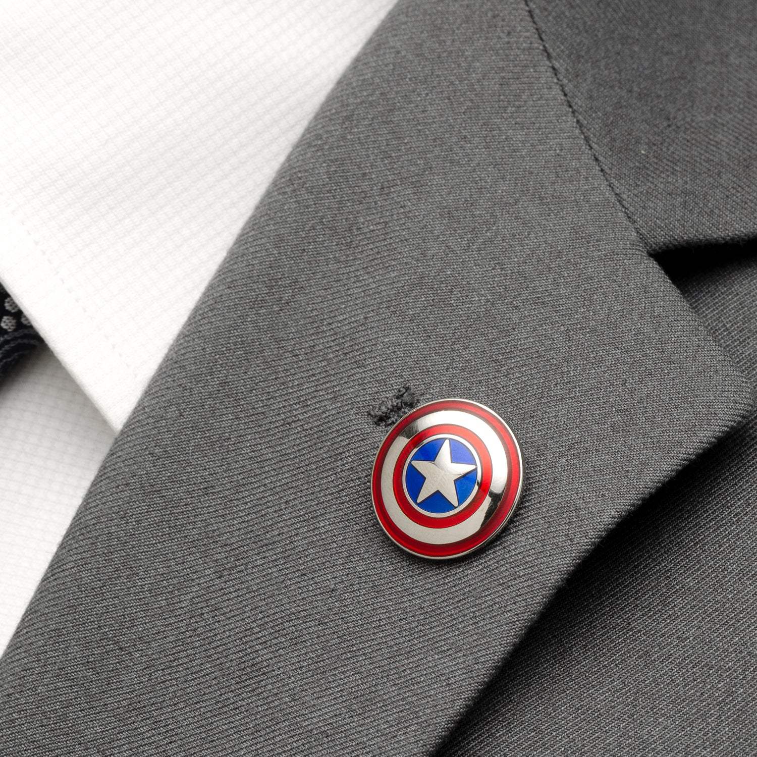 Marvel Captain America Argyle Blue Gift Set - Cufflinks.com - Flyclothing LLC