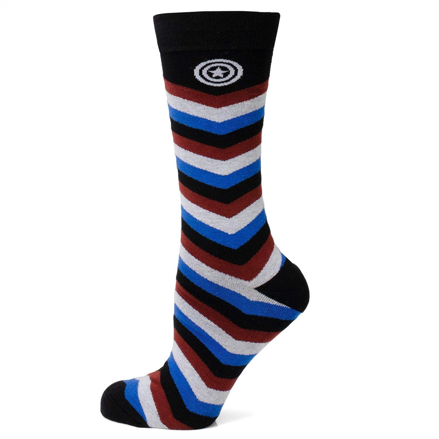 Marvel Captain America Chevron Stripe Gift Set - Cufflinks.com - Flyclothing LLC