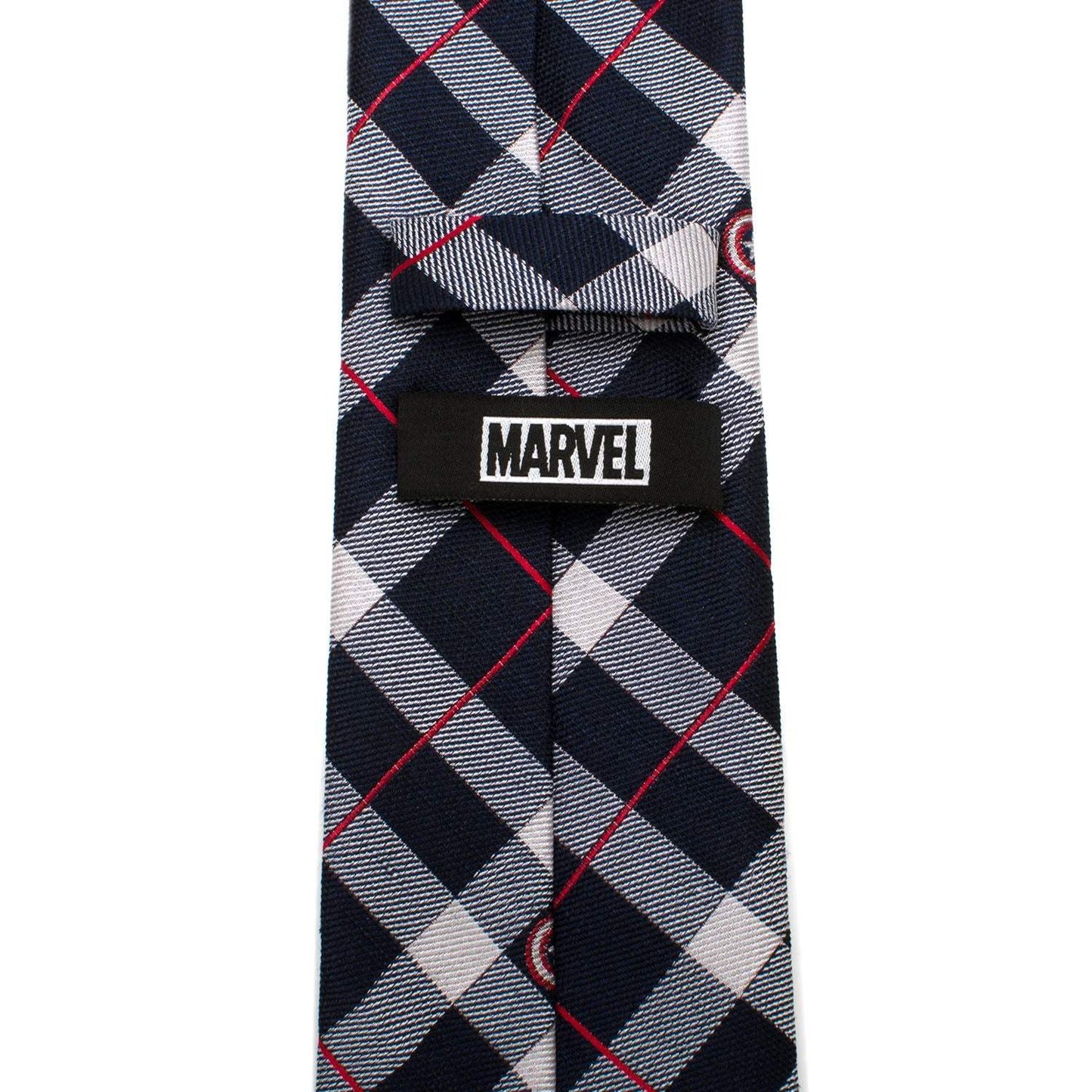 Marvel Captain America Blue Plaid Tie - Cufflinks.com - Flyclothing LLC