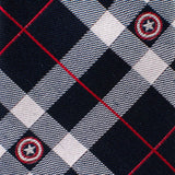 Marvel Captain America Blue Plaid Tie - Cufflinks.com - Flyclothing LLC
