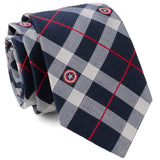 Marvel Captain America Blue Plaid Tie - Cufflinks.com - Flyclothing LLC