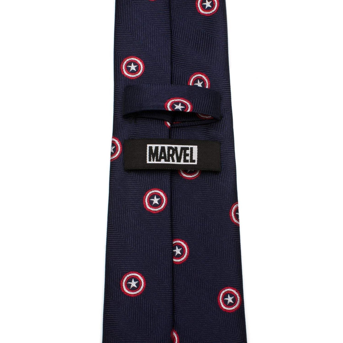 Marvel Captain America Navy Tie - Cufflinks.com - Flyclothing LLC