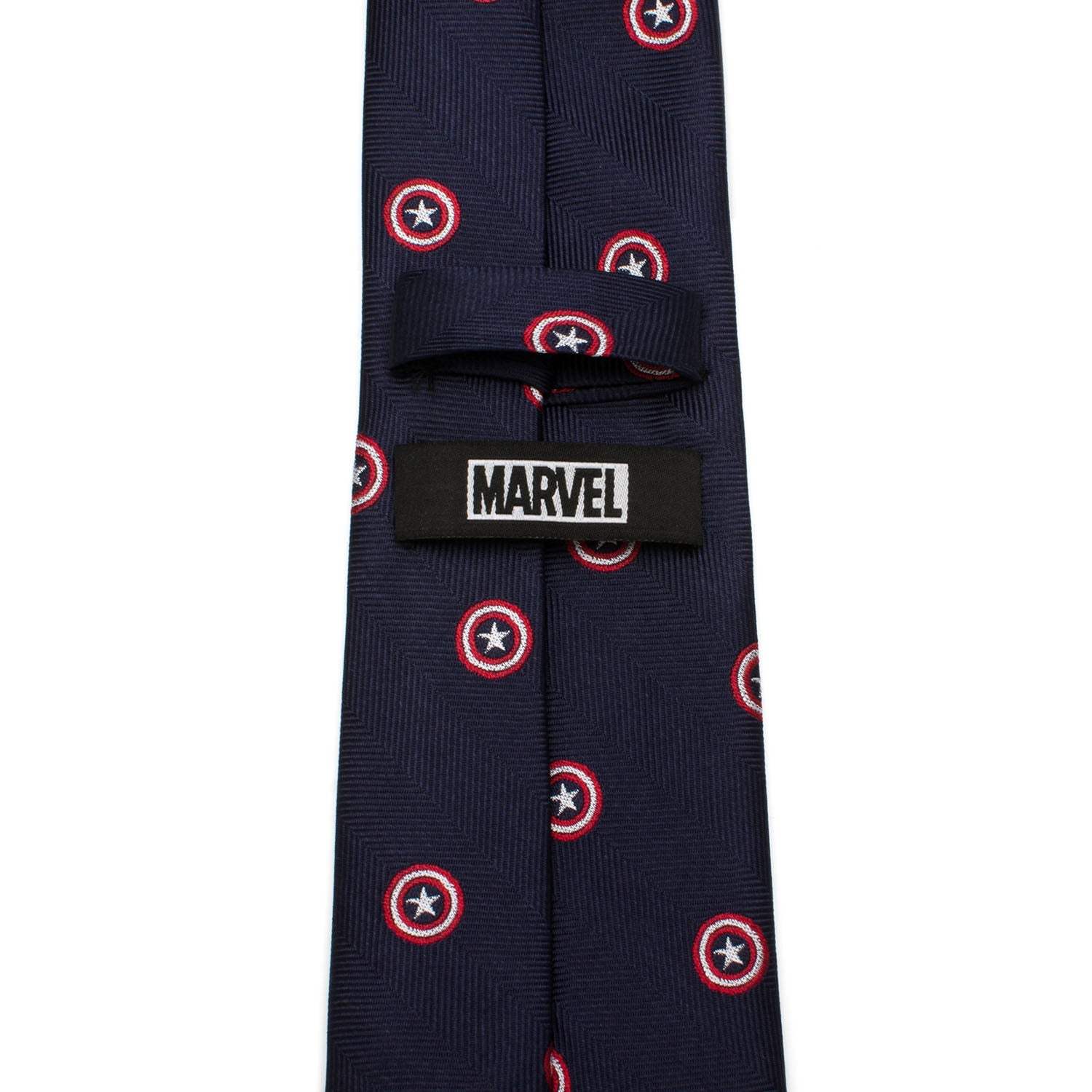 Marvel Captain America Navy Tie - Cufflinks.com - Flyclothing LLC