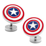 Marvel Captain America Shield Cufflinks - Cufflinks.com - Flyclothing LLC