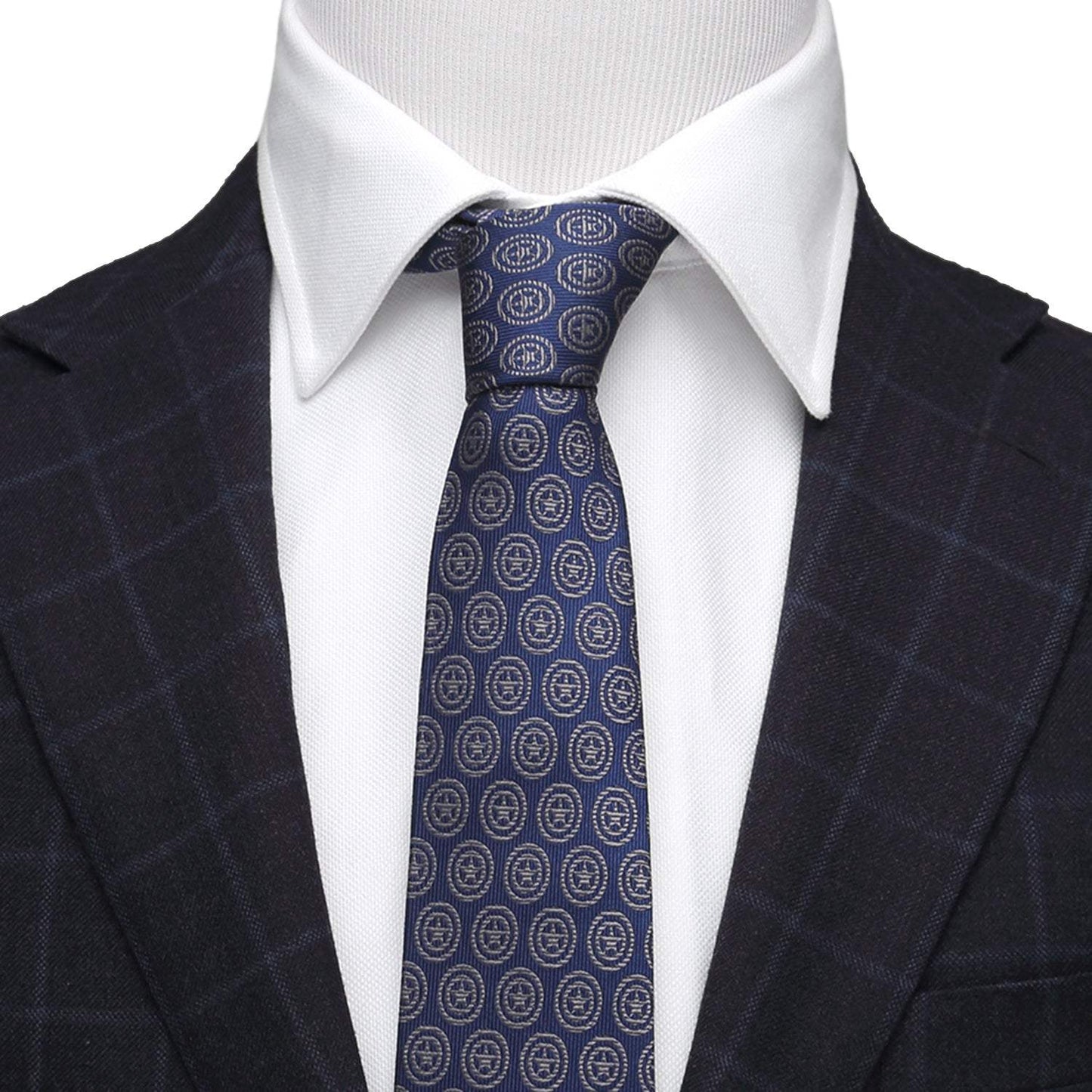 Marvel Captain America Shield Blue Men's Tie - Cufflinks.com - Flyclothing LLC