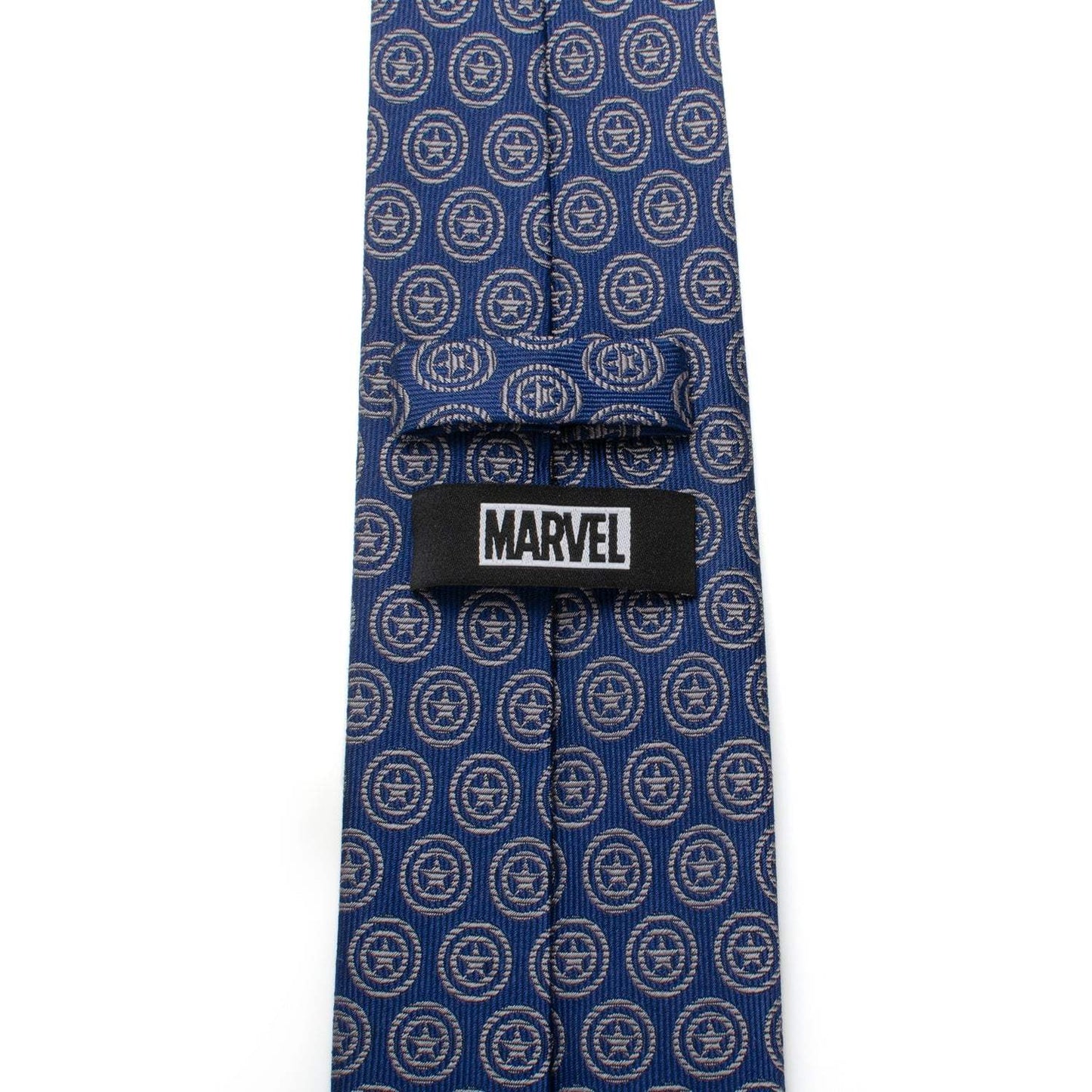 Marvel Captain America Shield Blue Men's Tie - Cufflinks.com - Flyclothing LLC