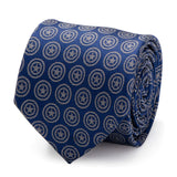 Marvel Captain America Shield Blue Men's Tie - Cufflinks.com - Flyclothing LLC