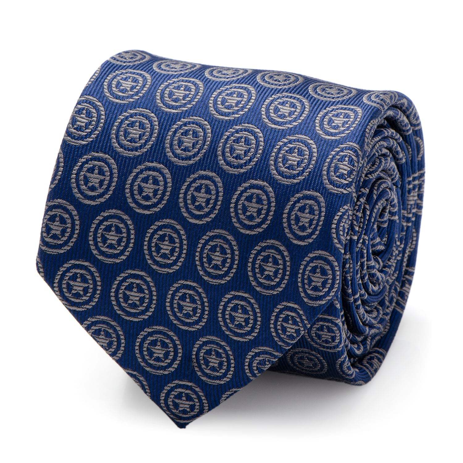 Marvel Captain America Shield Blue Men's Tie - Cufflinks.com - Flyclothing LLC