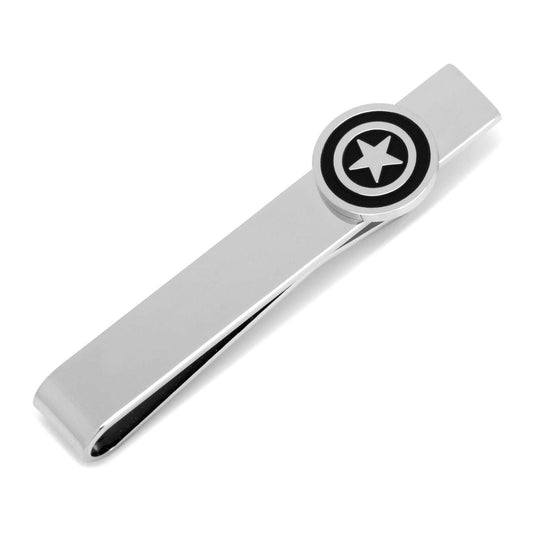 Marvel Captain America Silver Tie Bar - Cufflinks.com - Flyclothing LLC