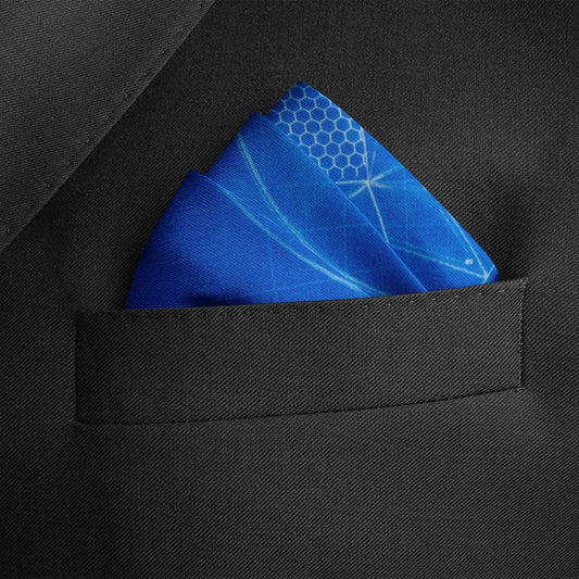 Marvel Captain America Shield Blueprint Pocket Square - Cufflinks.com - Flyclothing LLC