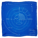Marvel Captain America Shield Blueprint Pocket Square - Cufflinks.com - Flyclothing LLC