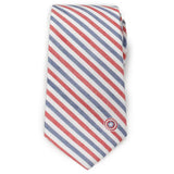Marvel Captain America Striped White Men's Tie - Cufflinks.com - Flyclothing LLC